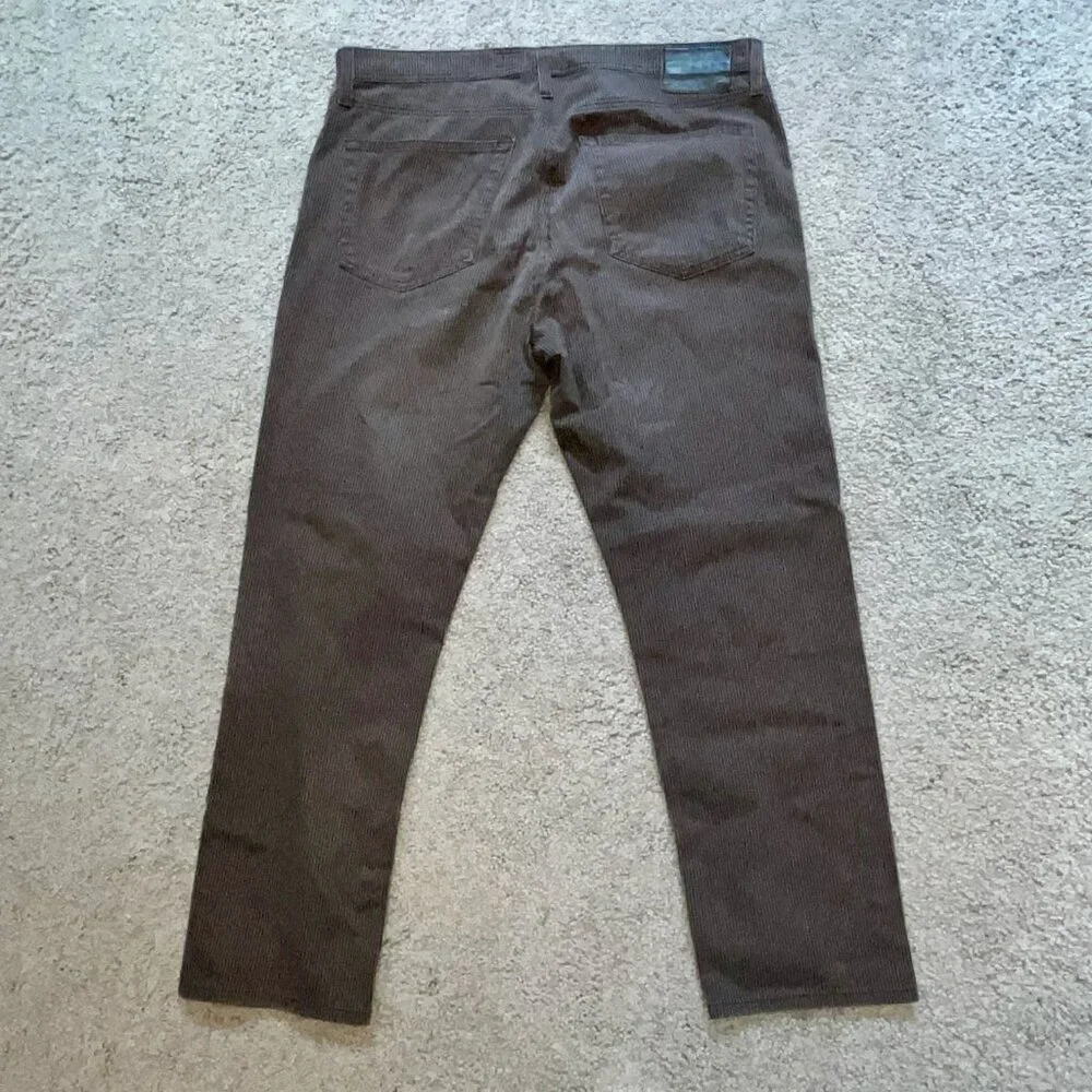 AG Adriano Goldschmied Jeans Mens 38x34 The Tellis Modern Slim 5 Pocket Cord. - Picture 5 of 15